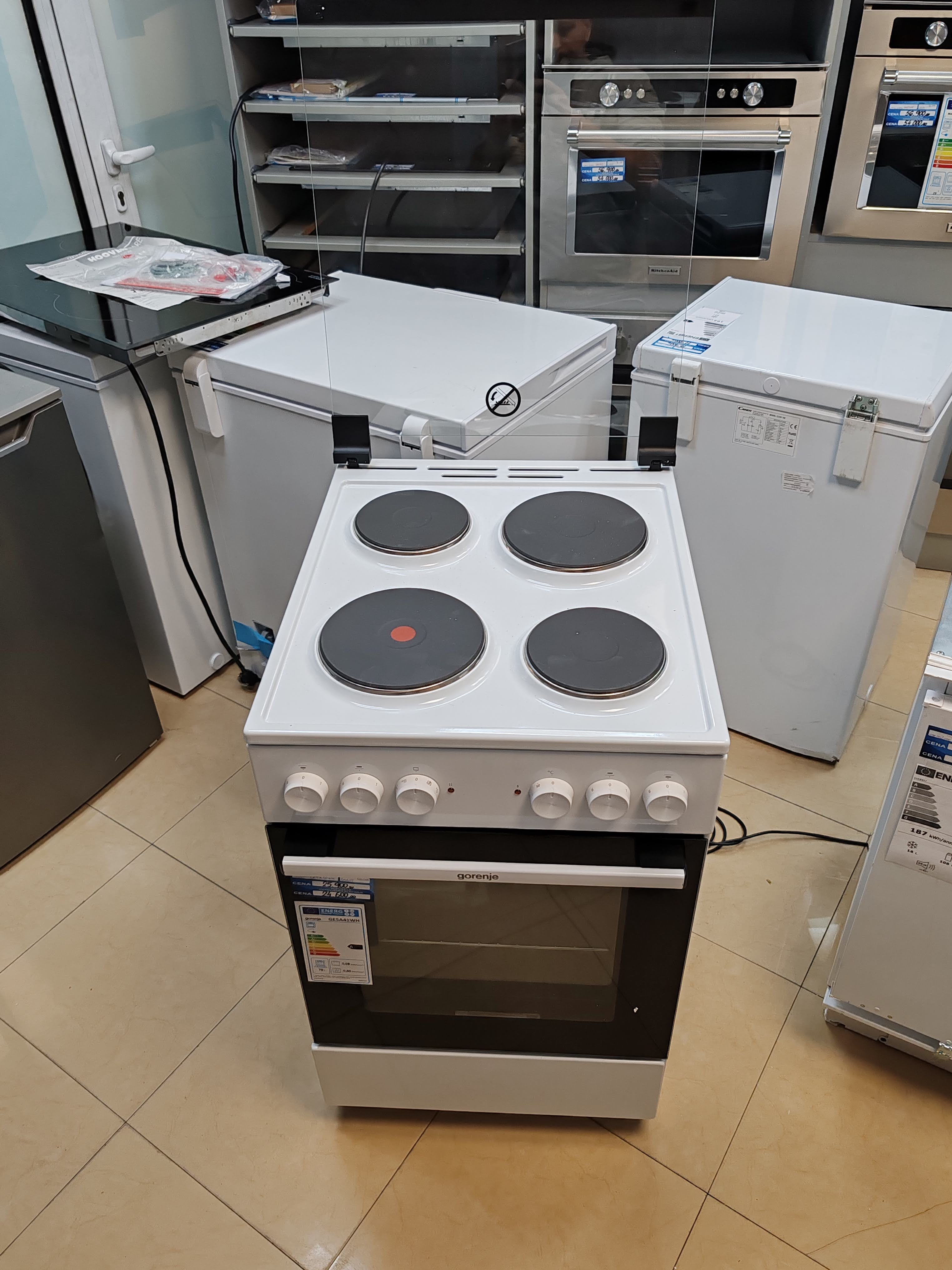 Elektricni Sporet Gorenje GE5A41WH , 50 cm