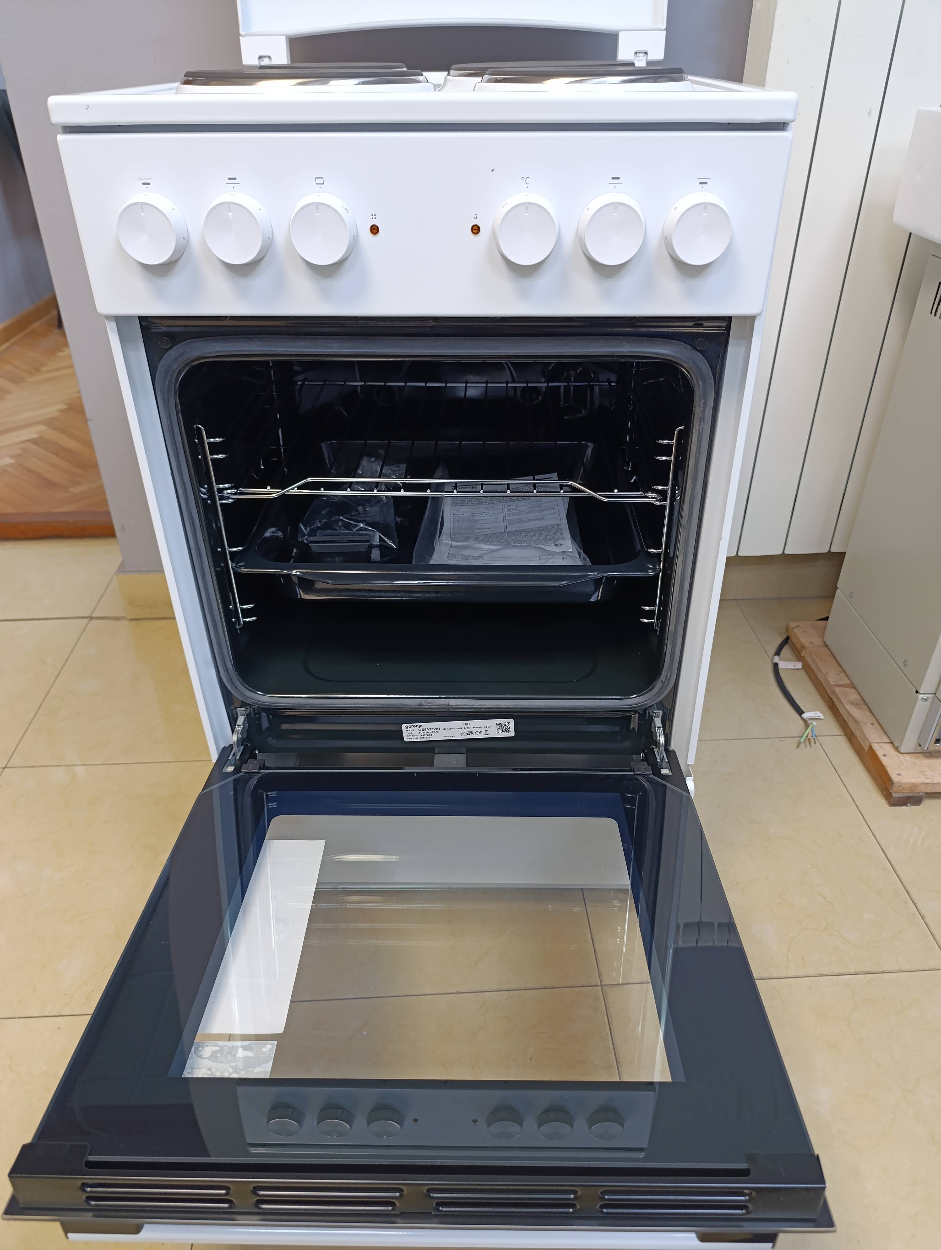 Elektricni Sporet Gorenje GE5A23WH , 50 cm.