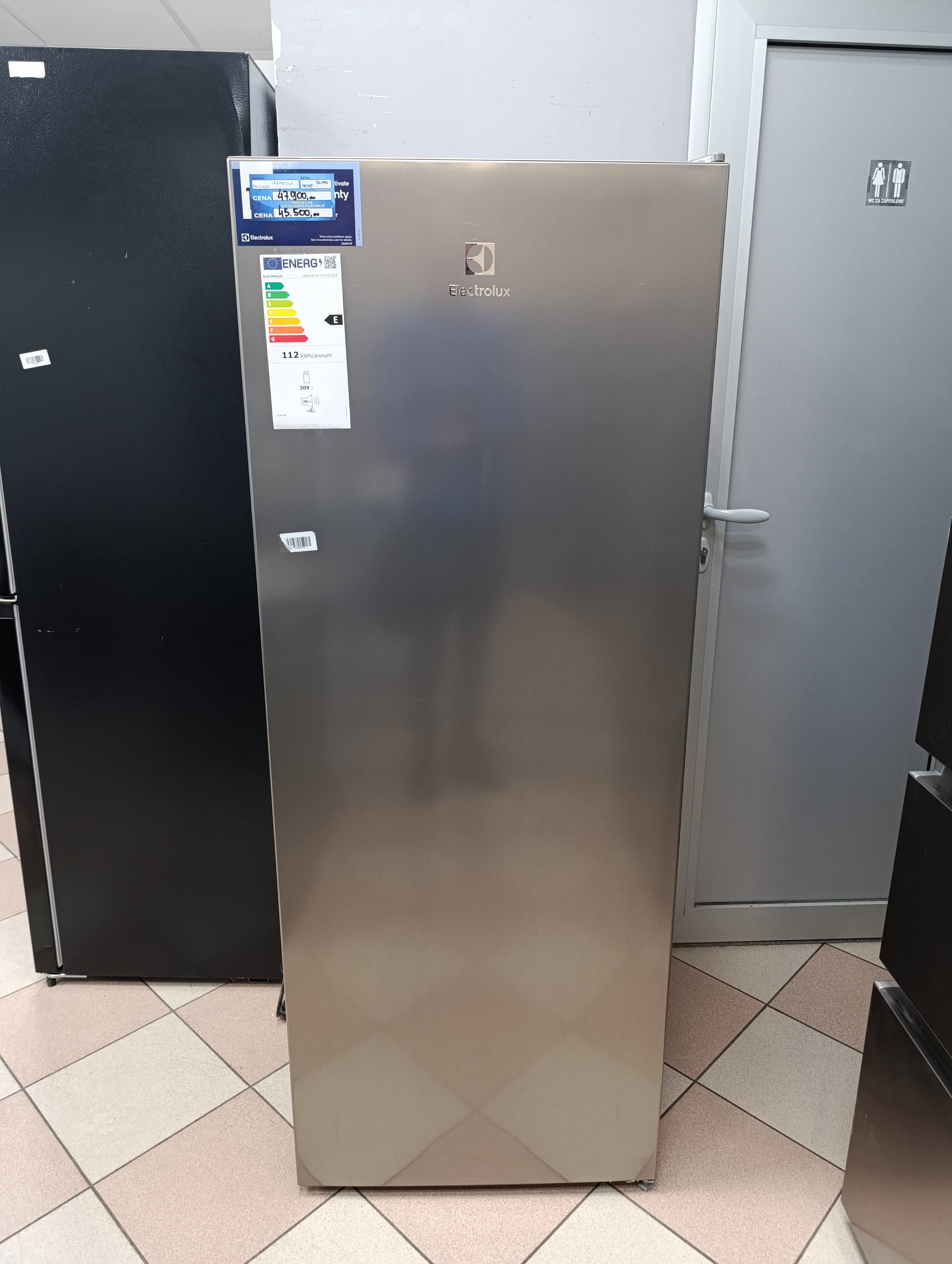 Frižider Electrolux LRB1DE33X , 155 cm.