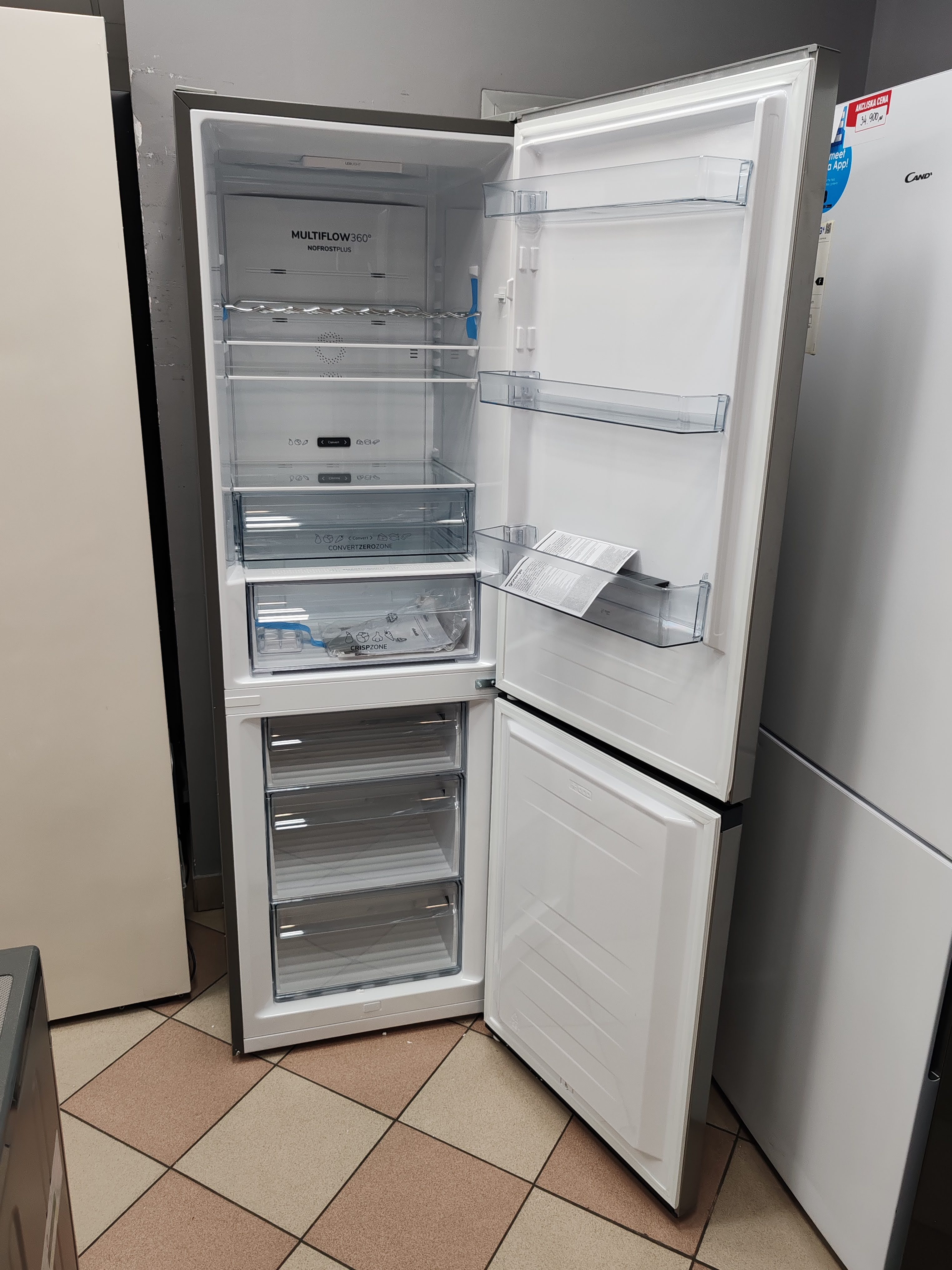 Frižider Gorenje NK79C0DXL , 185cm.