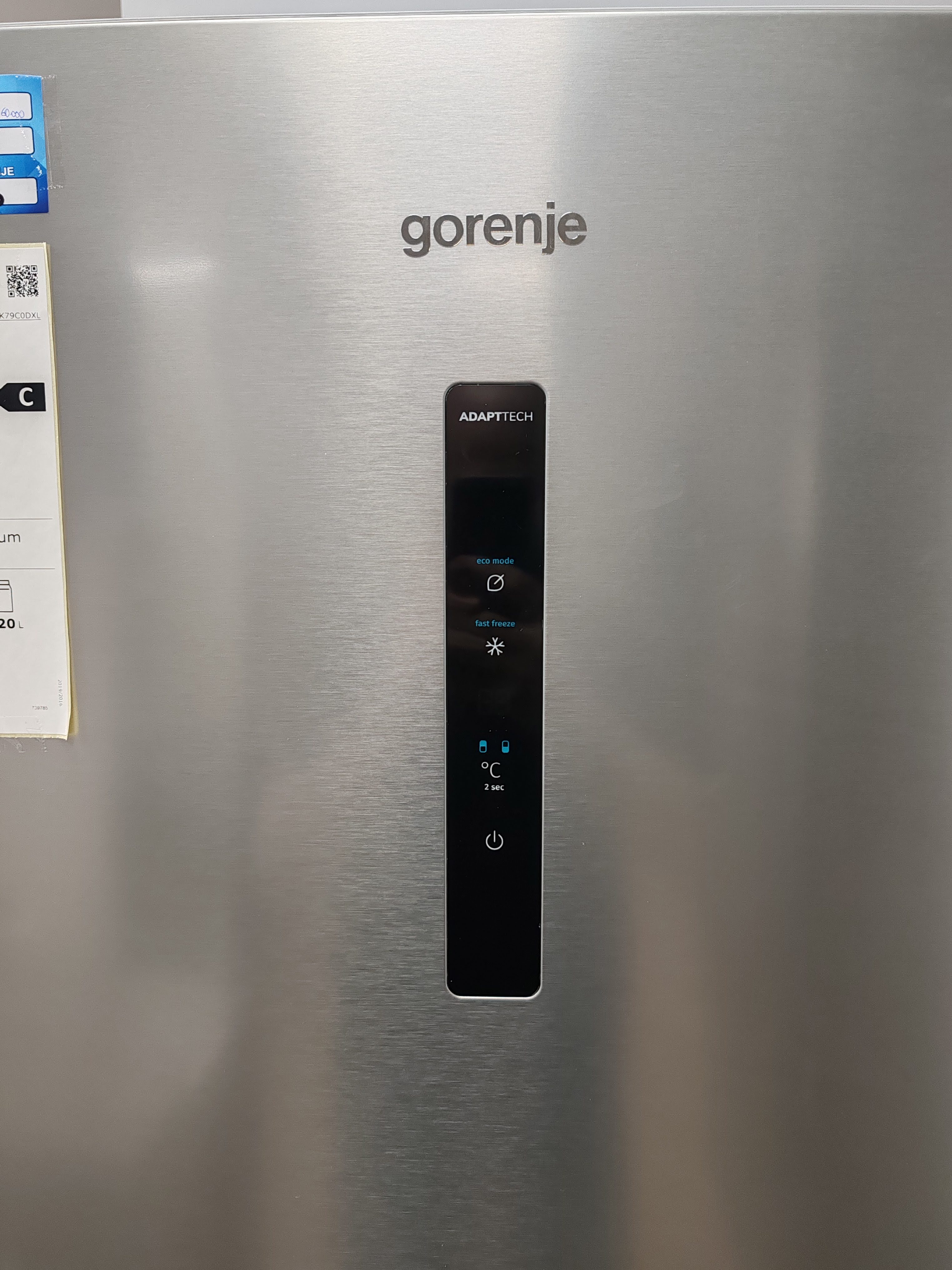 Frižider Gorenje NK79C0DXL , 185cm.