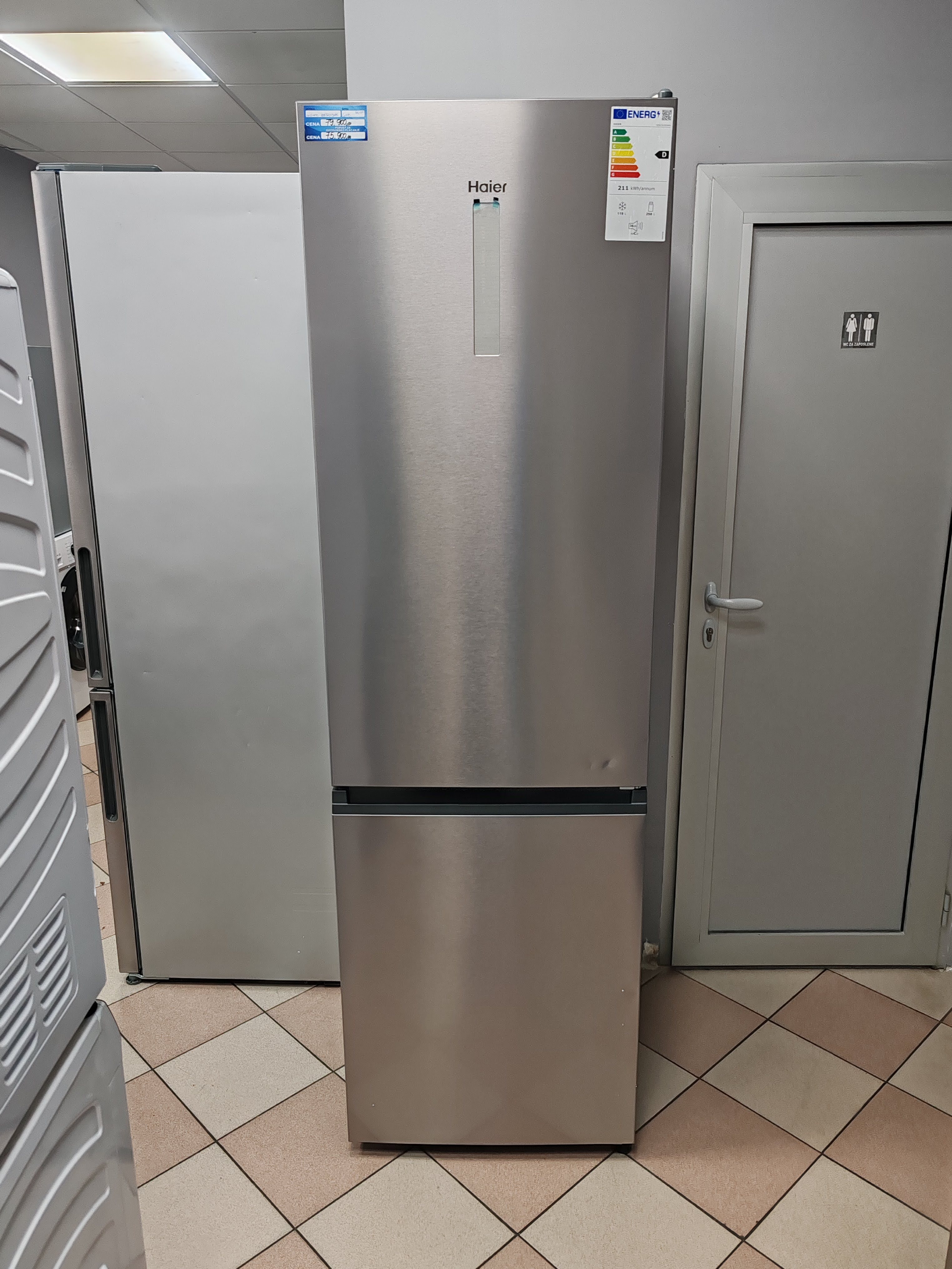 Frižider Haier HDW3620DNPK , 200 cm, No Frost