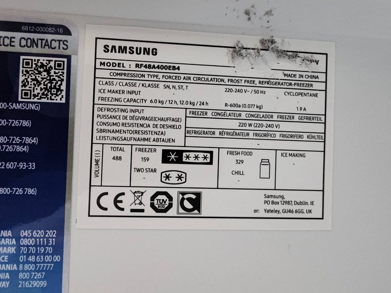 Frižider Samsung RF48A400EB4, 83cm.