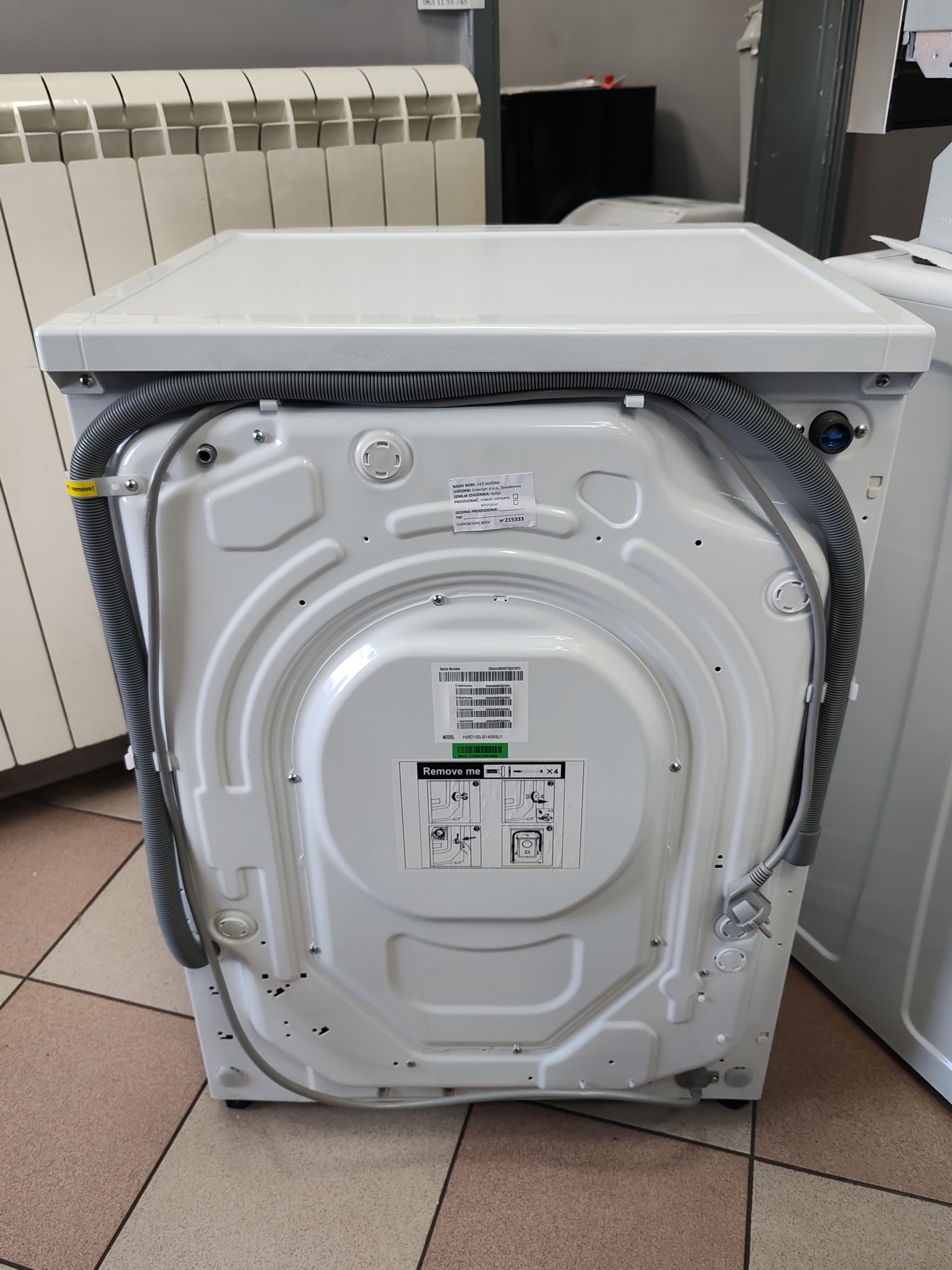 Mašina za pranje i sušenje veša Haier HWD100-B14959U1 , 10+6kg