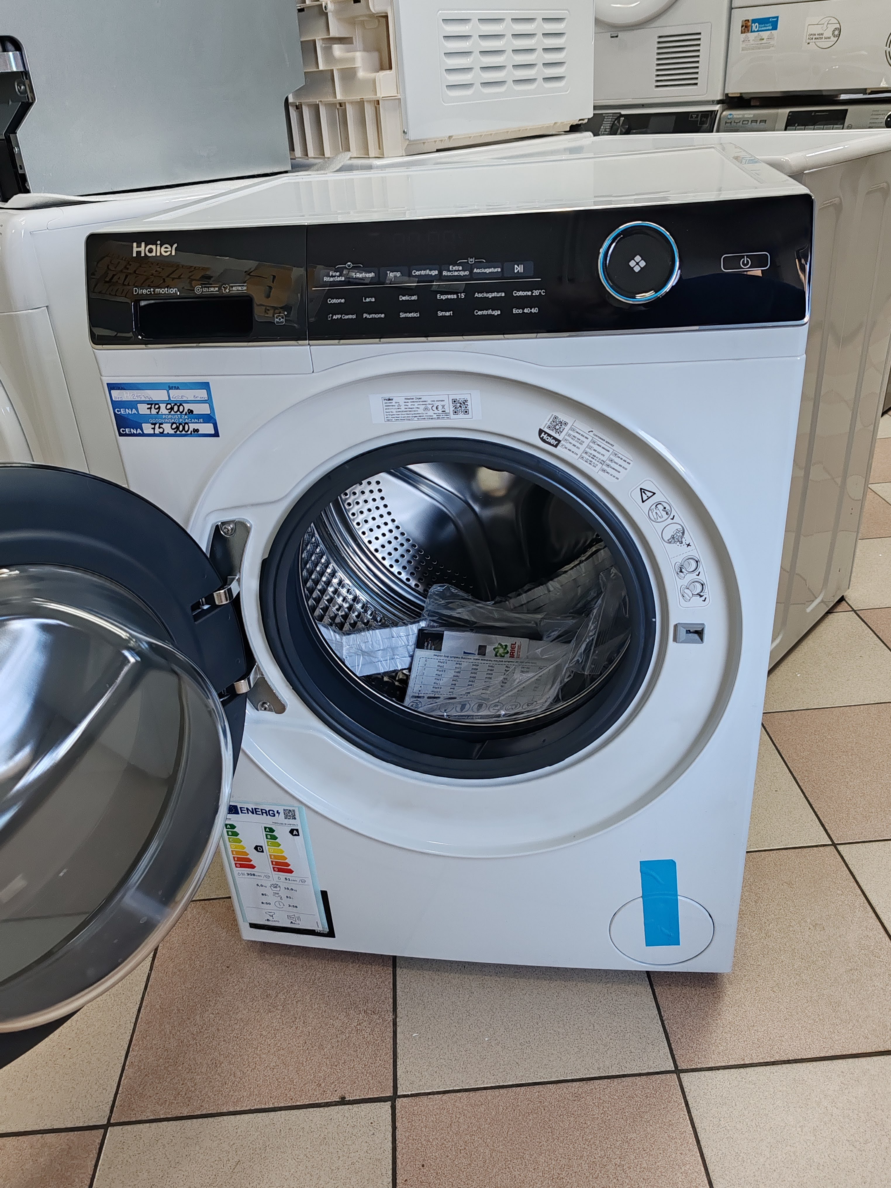 Mašina za pranje i sušenje veša Haier HWD100-B14959U1 , 10+6kg