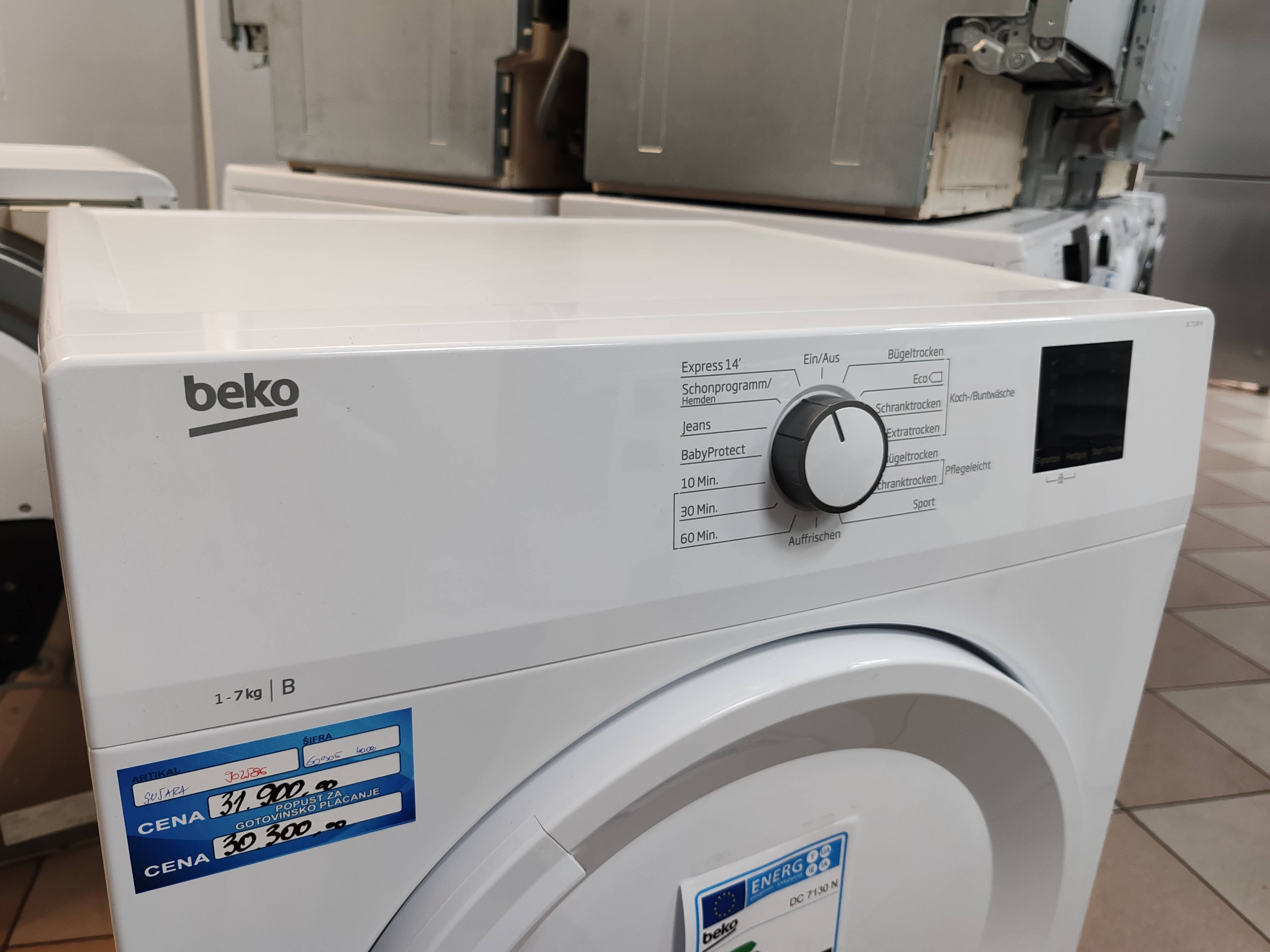 Masina za susenje vesa Beko DC 7130 N , 7 kg.