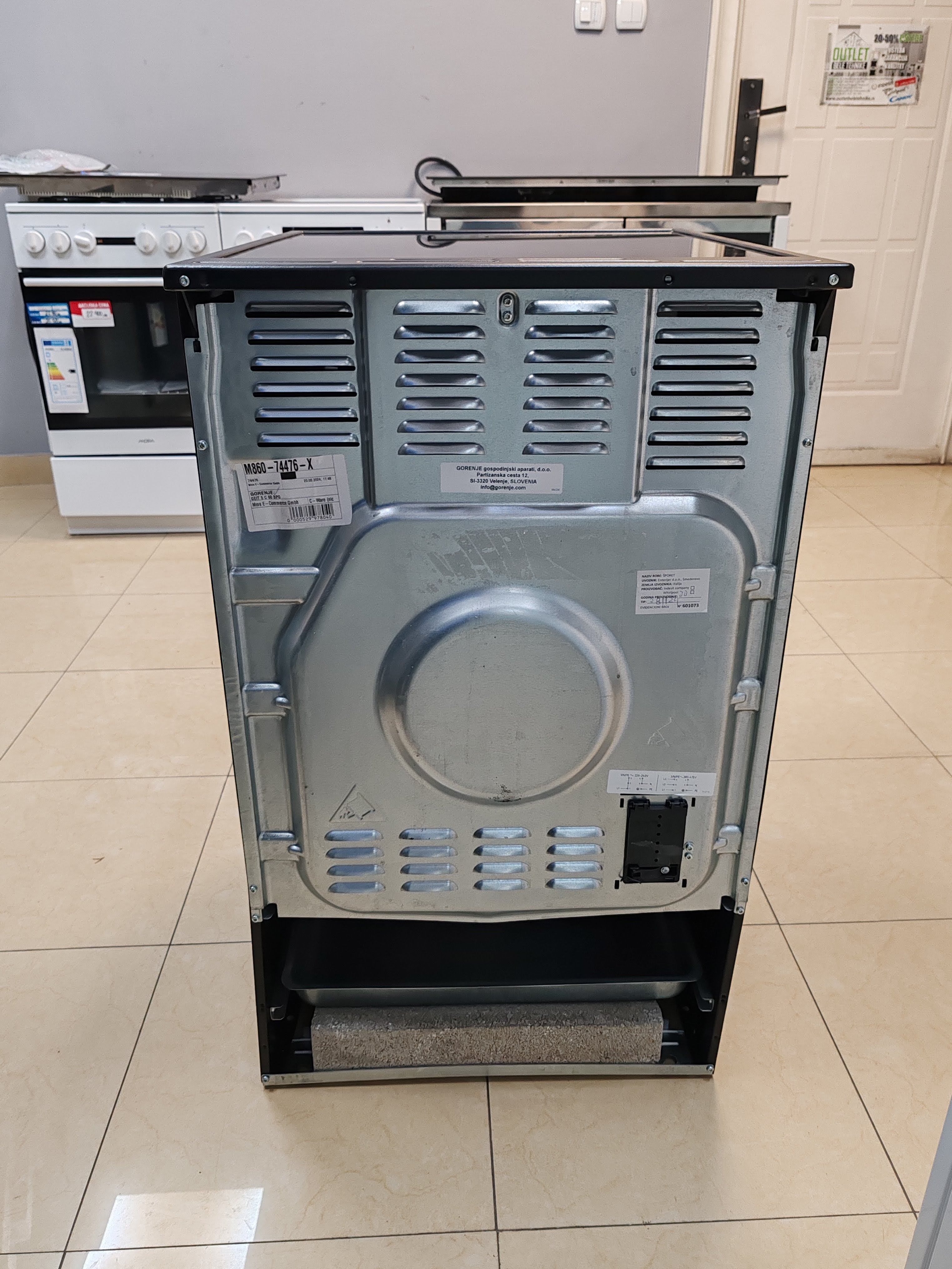 Šporet Gorenje GEIT5C60BPG , Indukcija , 50 cm.