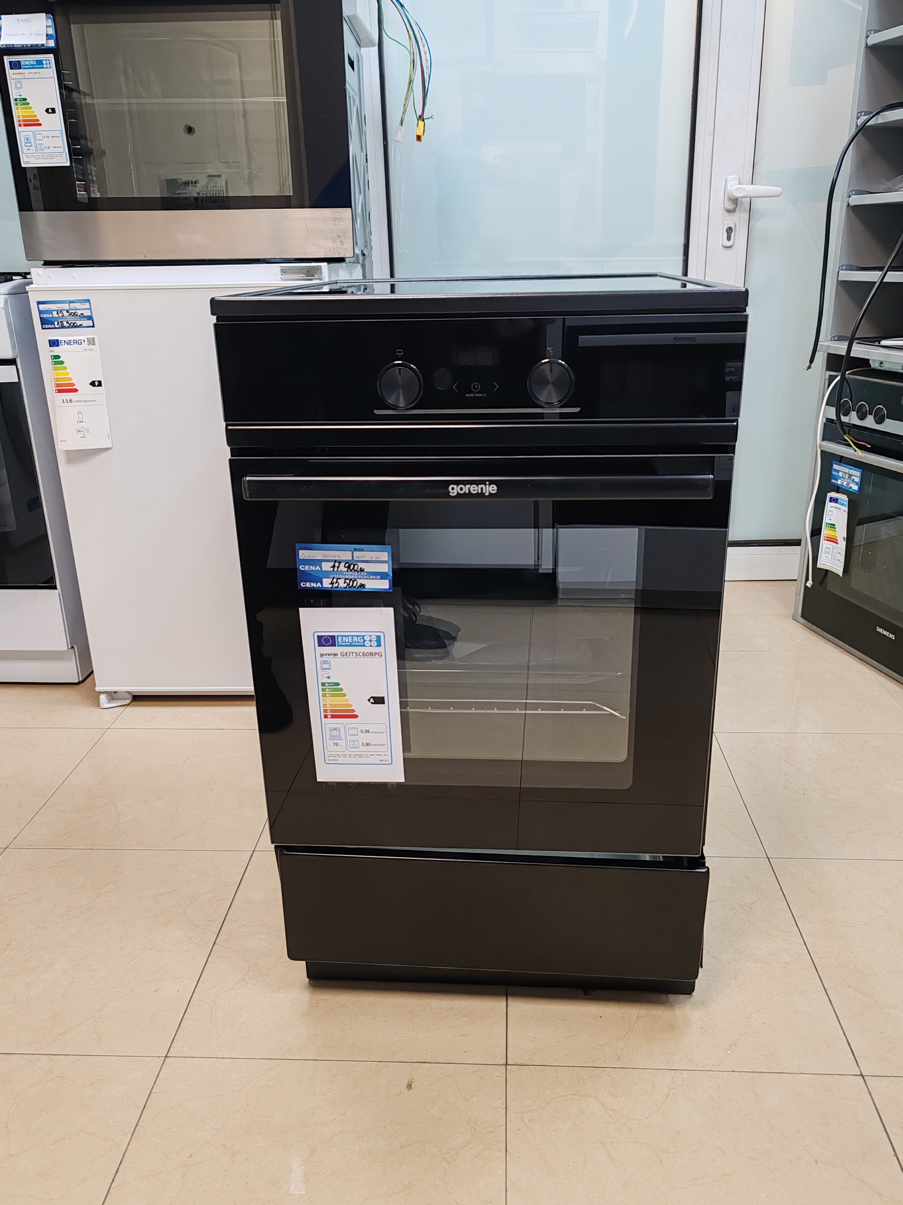 Šporet Gorenje GEIT5C60BPG , Indukcija , 50 cm.