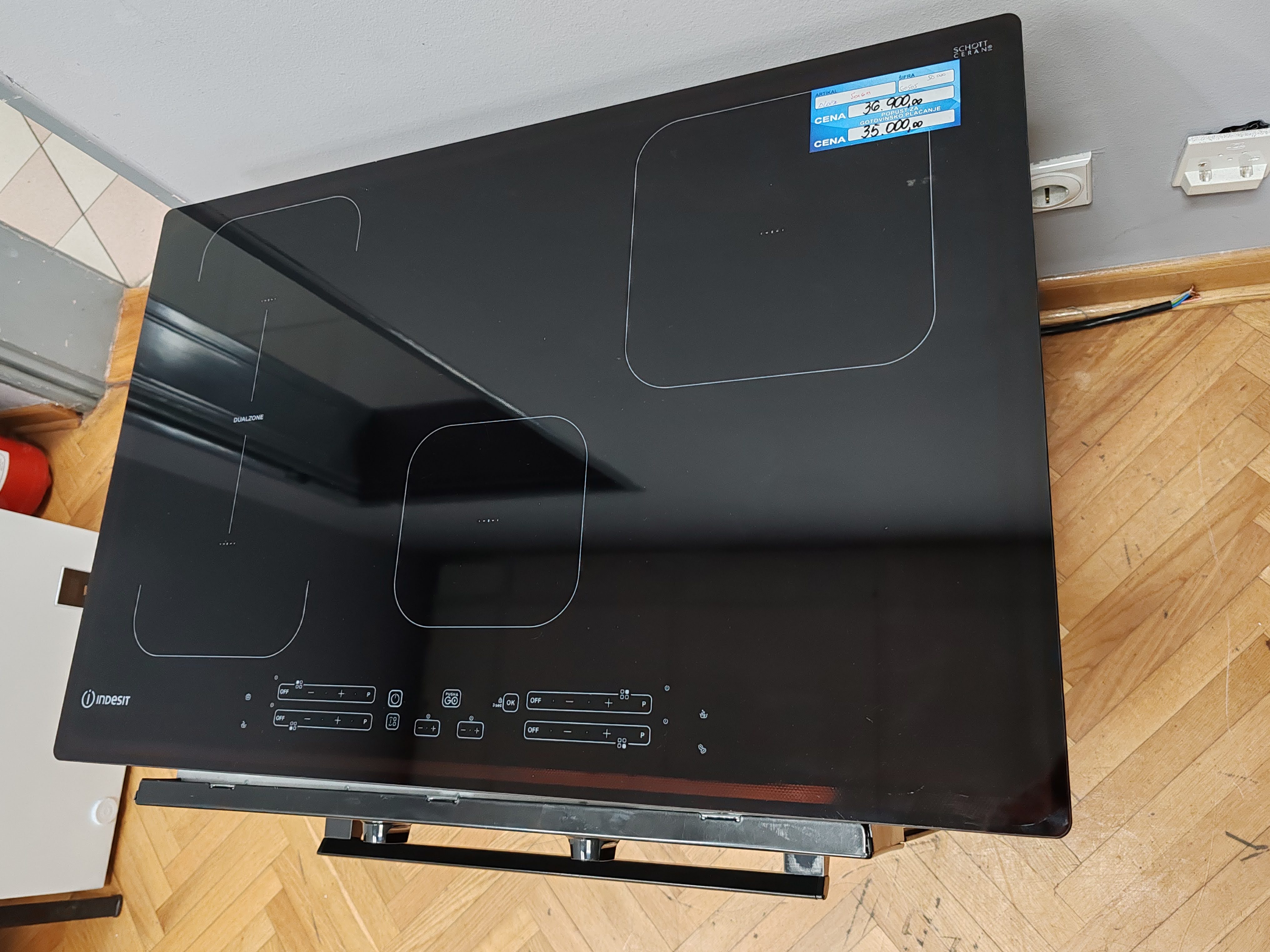 Ugradna Ploca Indesit IB 21B77 NE , 77cm.