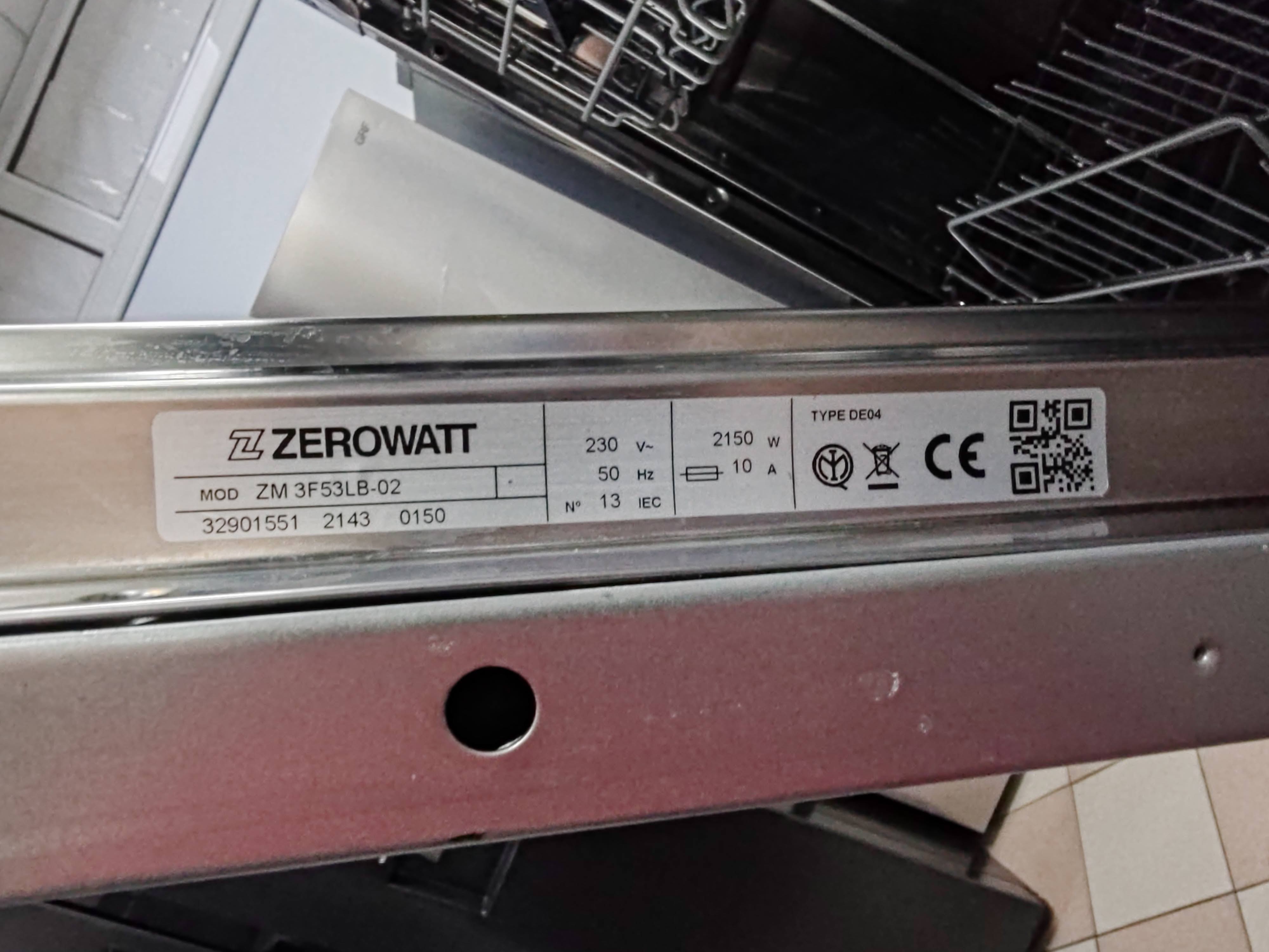 Ugradna sudo mašina Zerowatt ZM 3F53LB-02  (2)