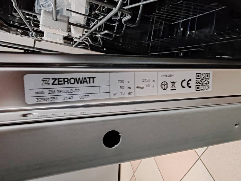 Ugradna sudo mašina Zerowatt ZM 3FF53LB-02