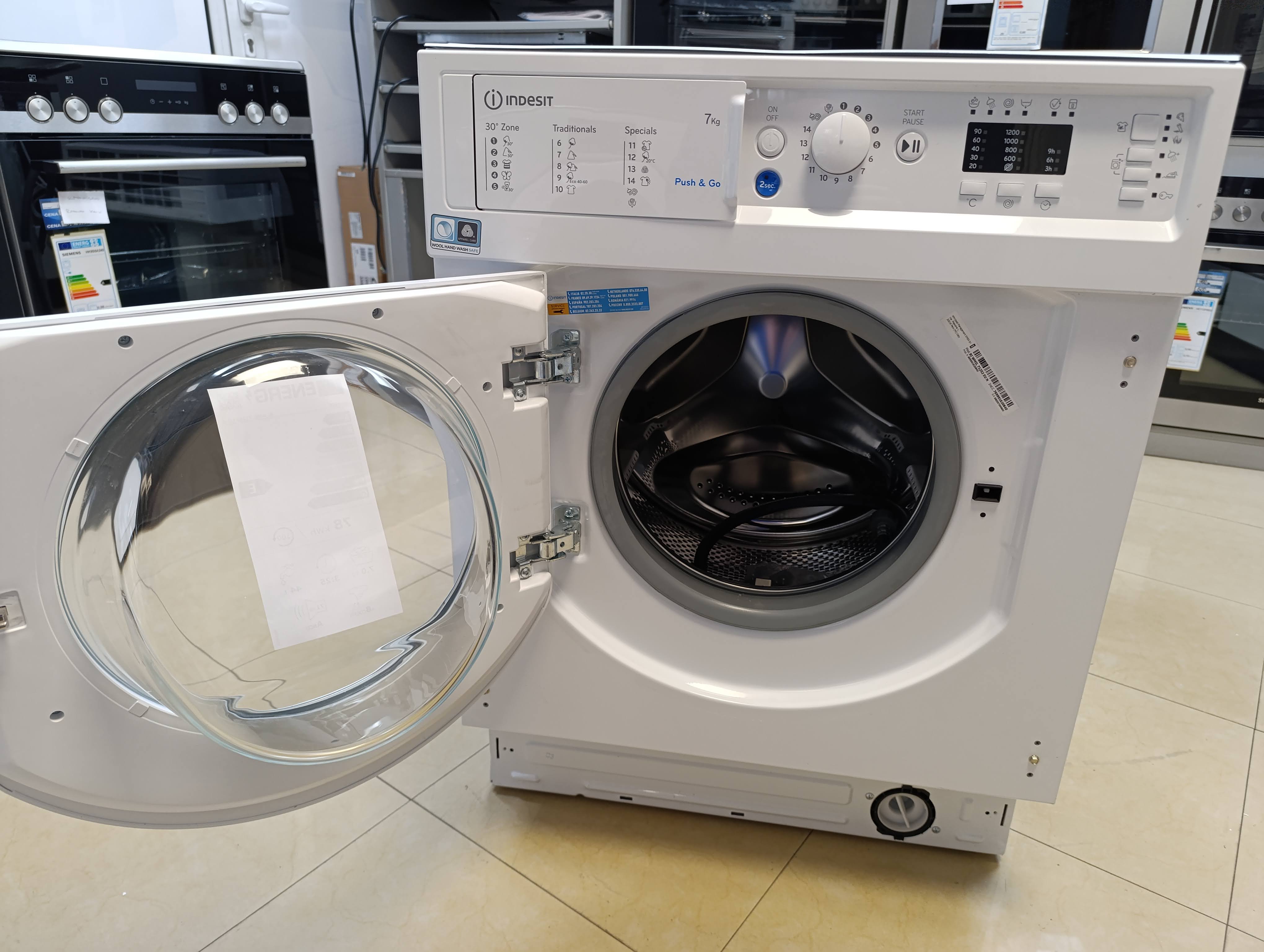 Ugradna Veš mašina Indesit BI WMIL 71252 EU N, 7kg