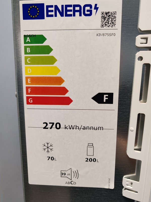 Ugradni Frižider Bosch KIV875SF0 , 177 cm.
