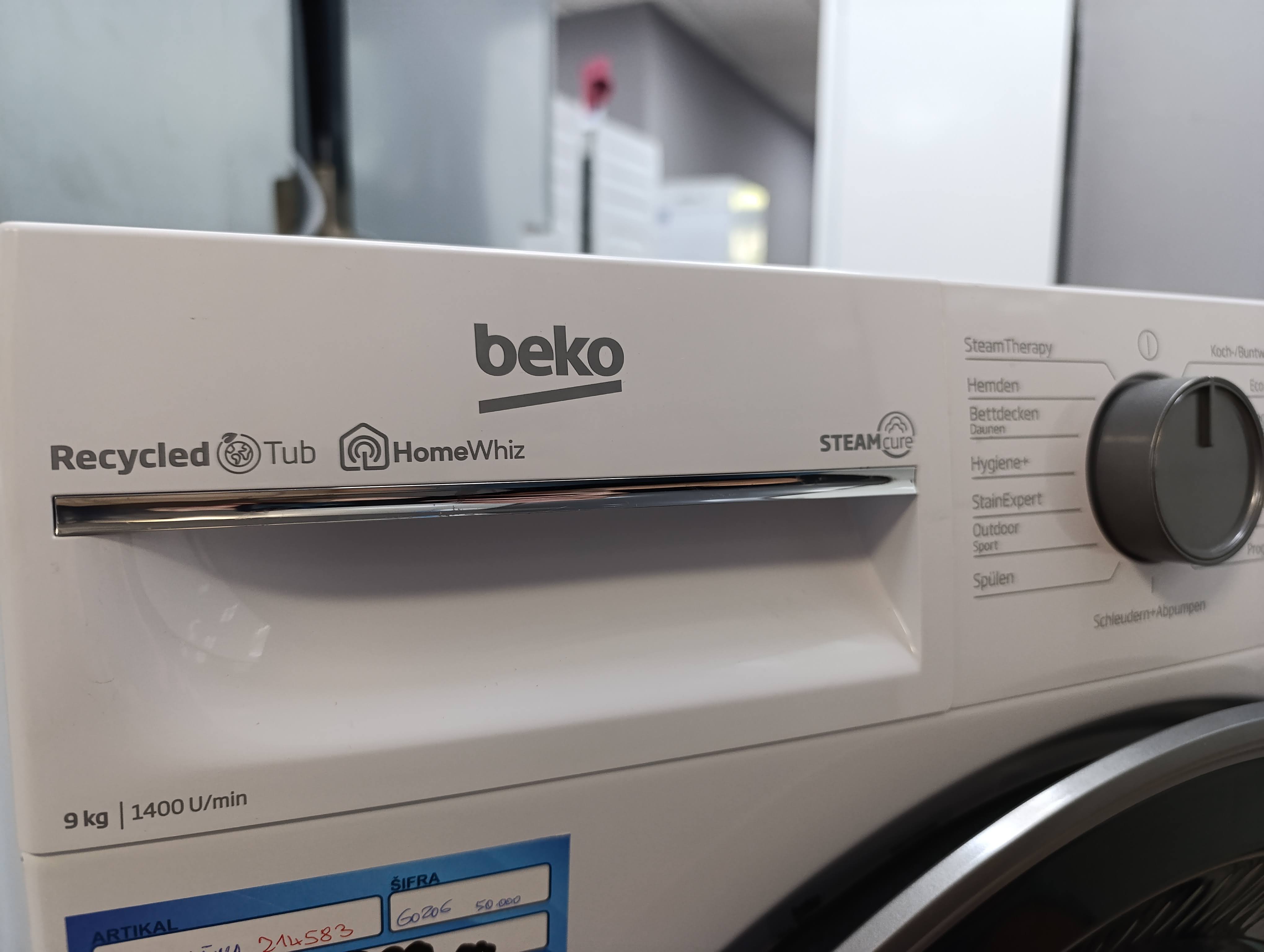 Veš mašina Beko BW3WFU59415W2, 9kg