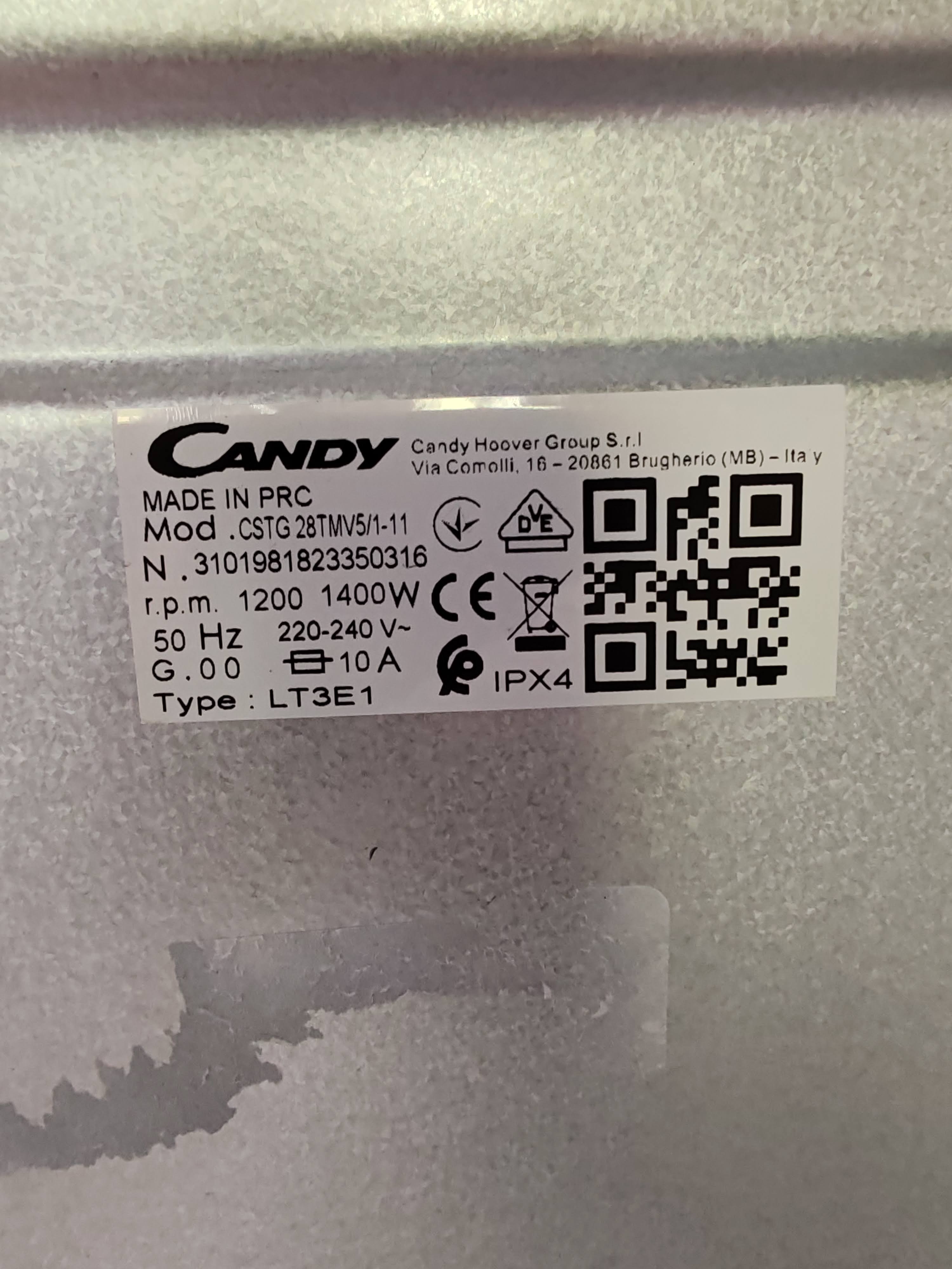 Veš mašina Candy  CSTG 28TMV5/1-11 , 8 kg.