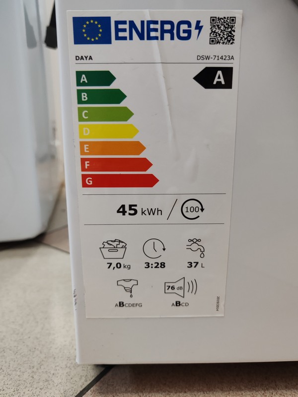 Veš mašina DAYA DSW-71423A , 7 kg.