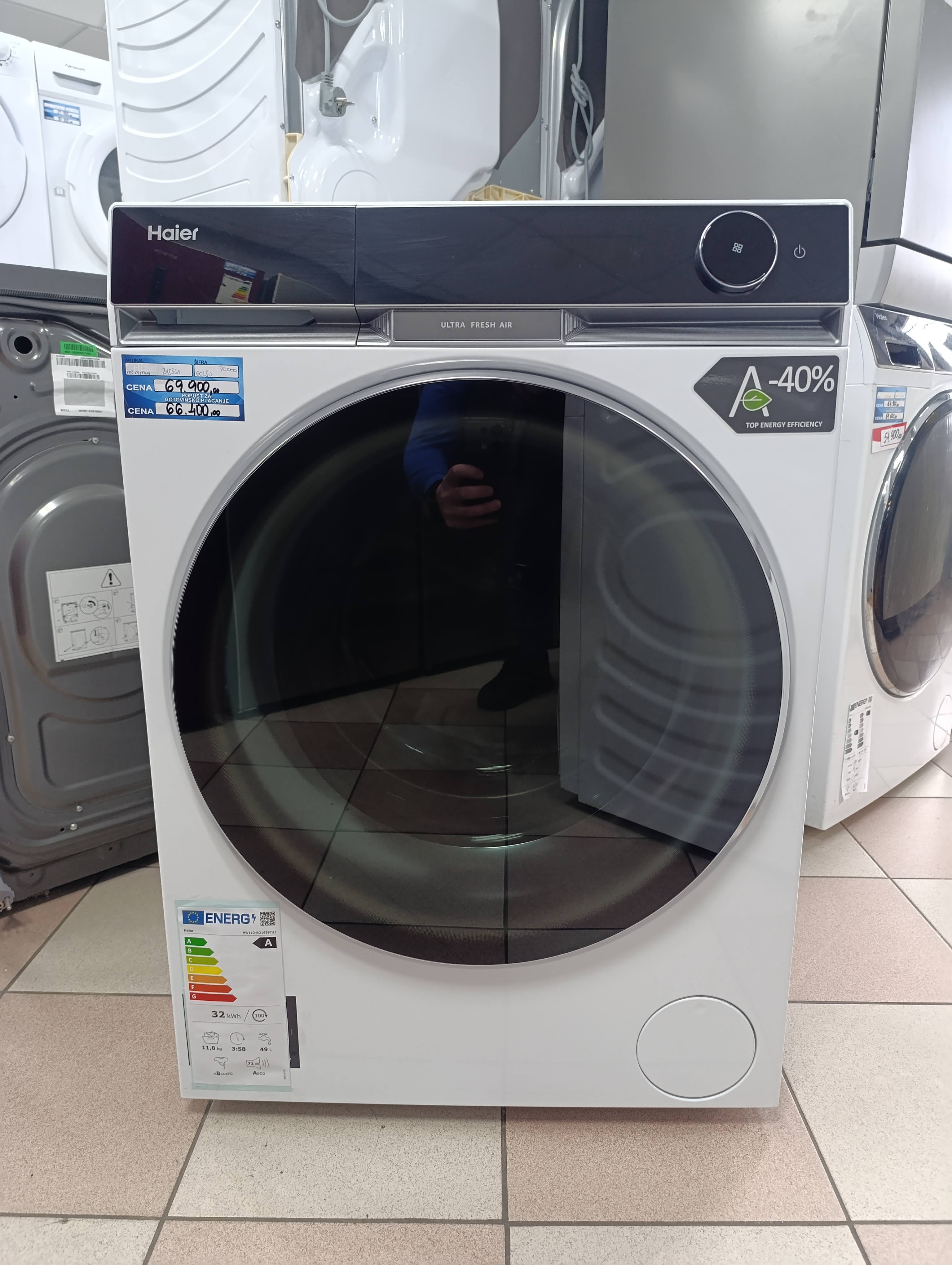 Veš mašina Haier HW110-BD14397U1, 11kg