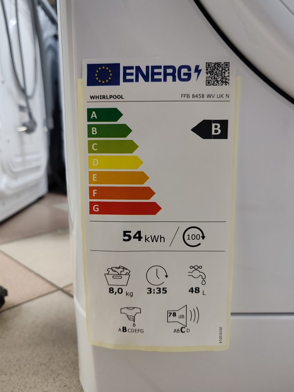 Veš mašina Whirlpool FFB 8458WV UK N, 8kg