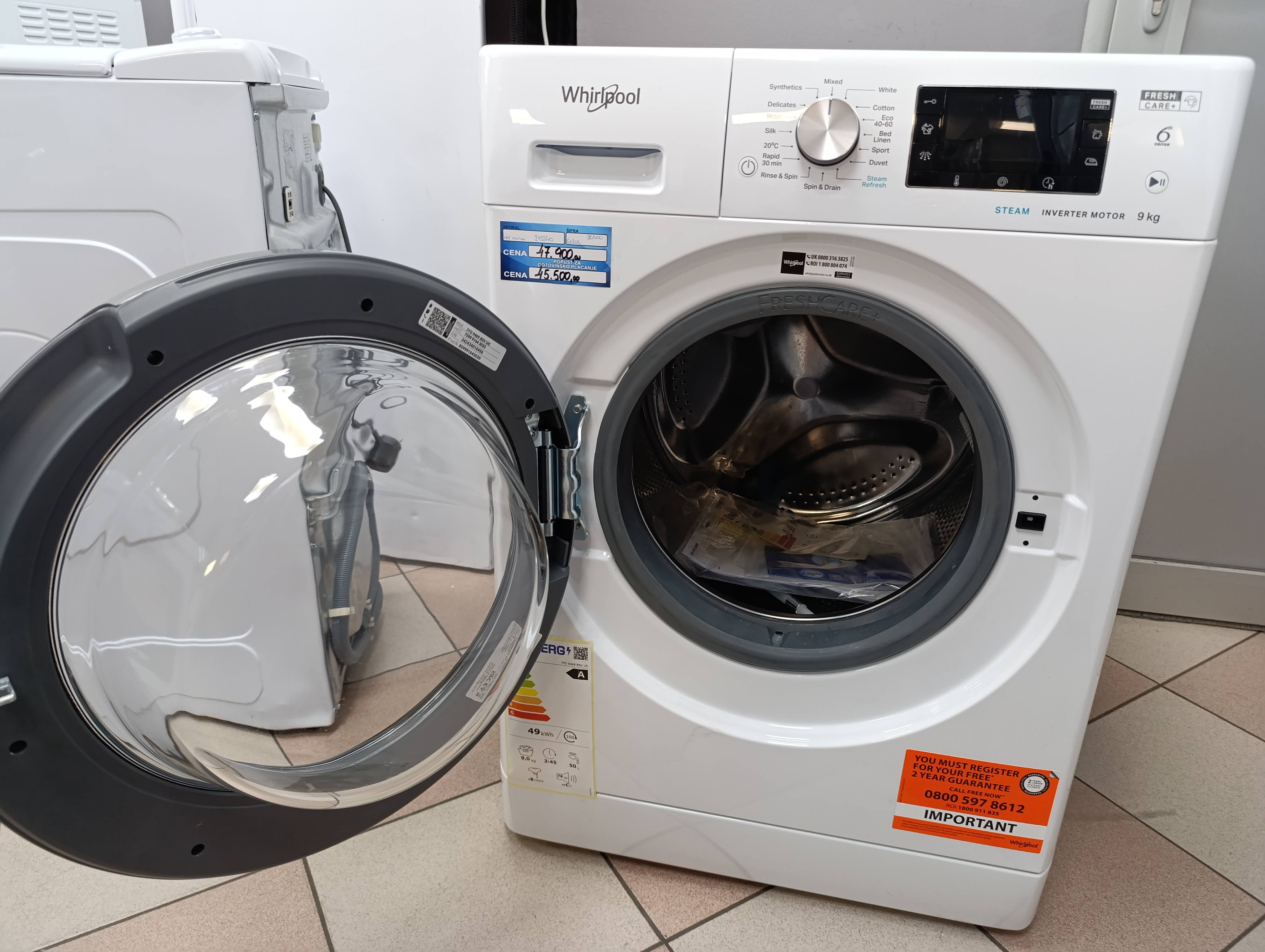 Veš mašina Whirlpool FFD 9469 BSV , 9kg