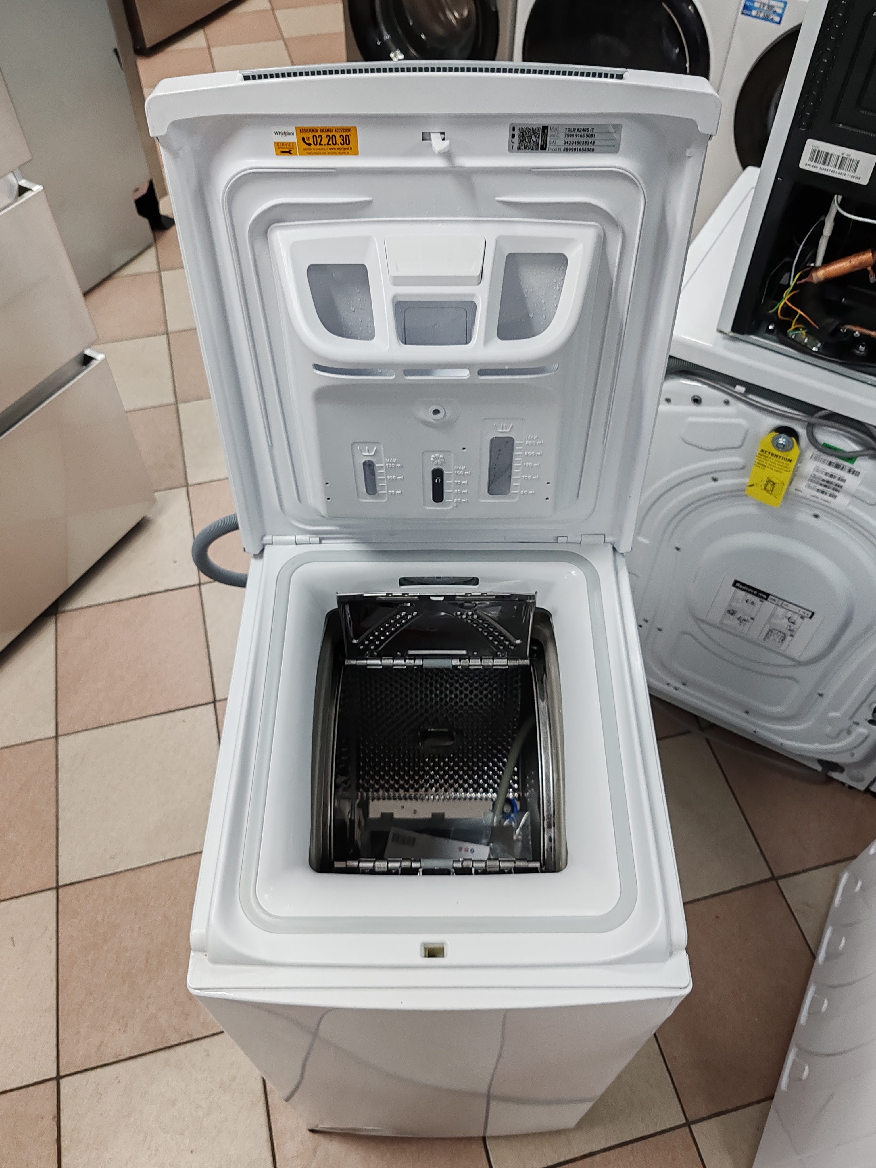 Veš mašina Whirlpool TDLR 6240S IT, 6 kg