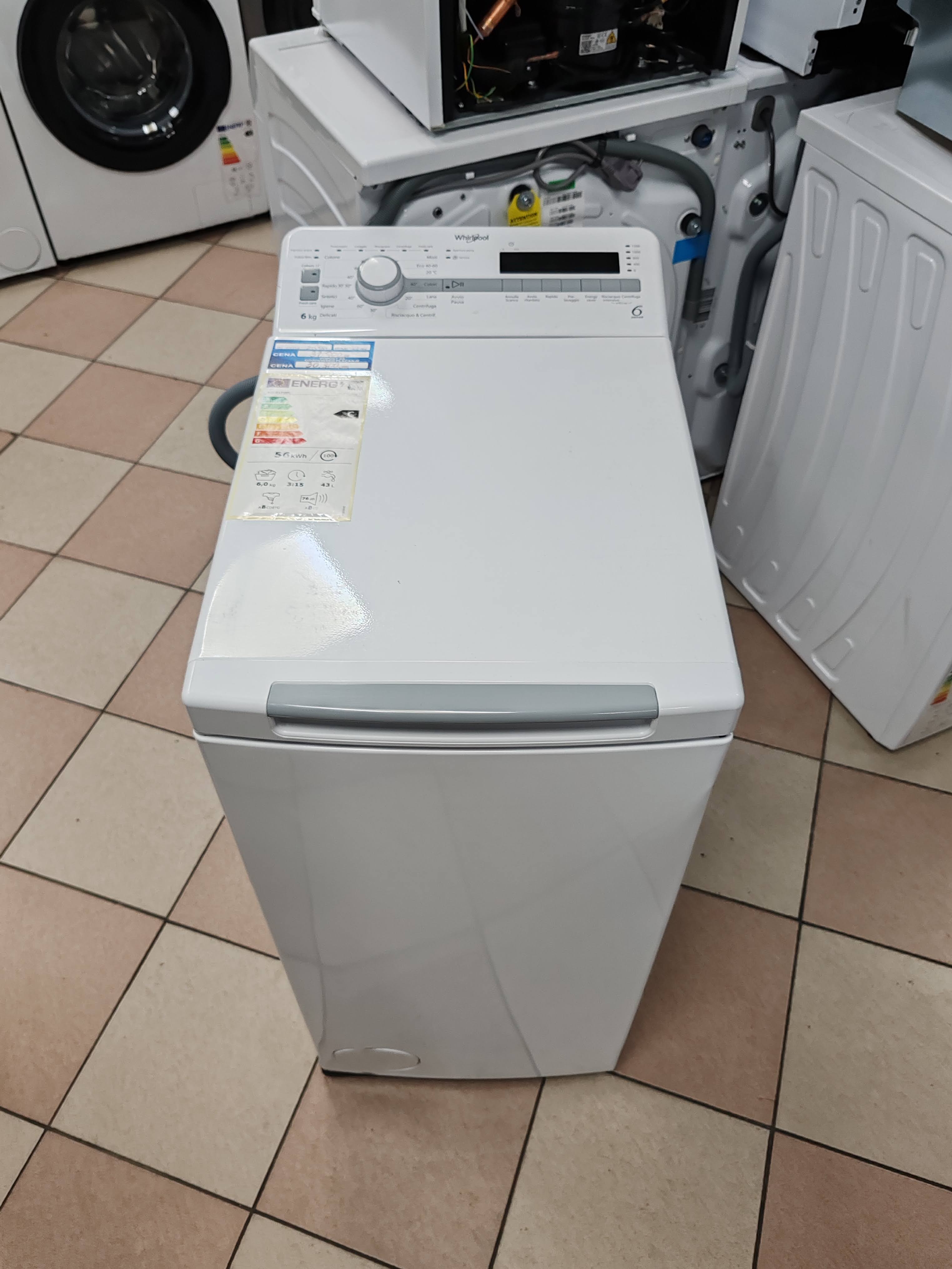 Veš mašina Whirlpool TDLR 6240S IT, 6 kg