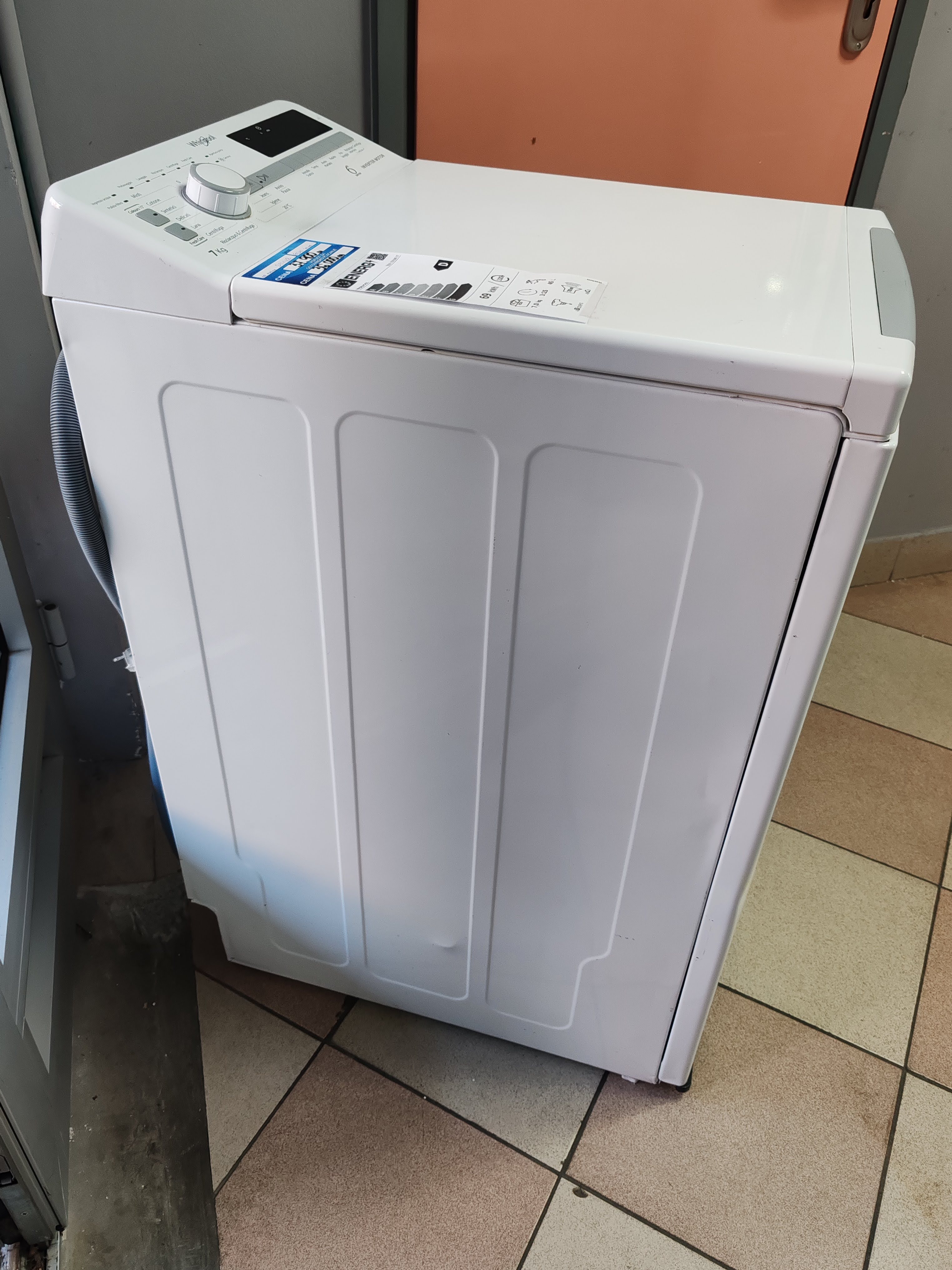 Veš mašina Whirlpool TDLR 7231 BS IT , 7 kg