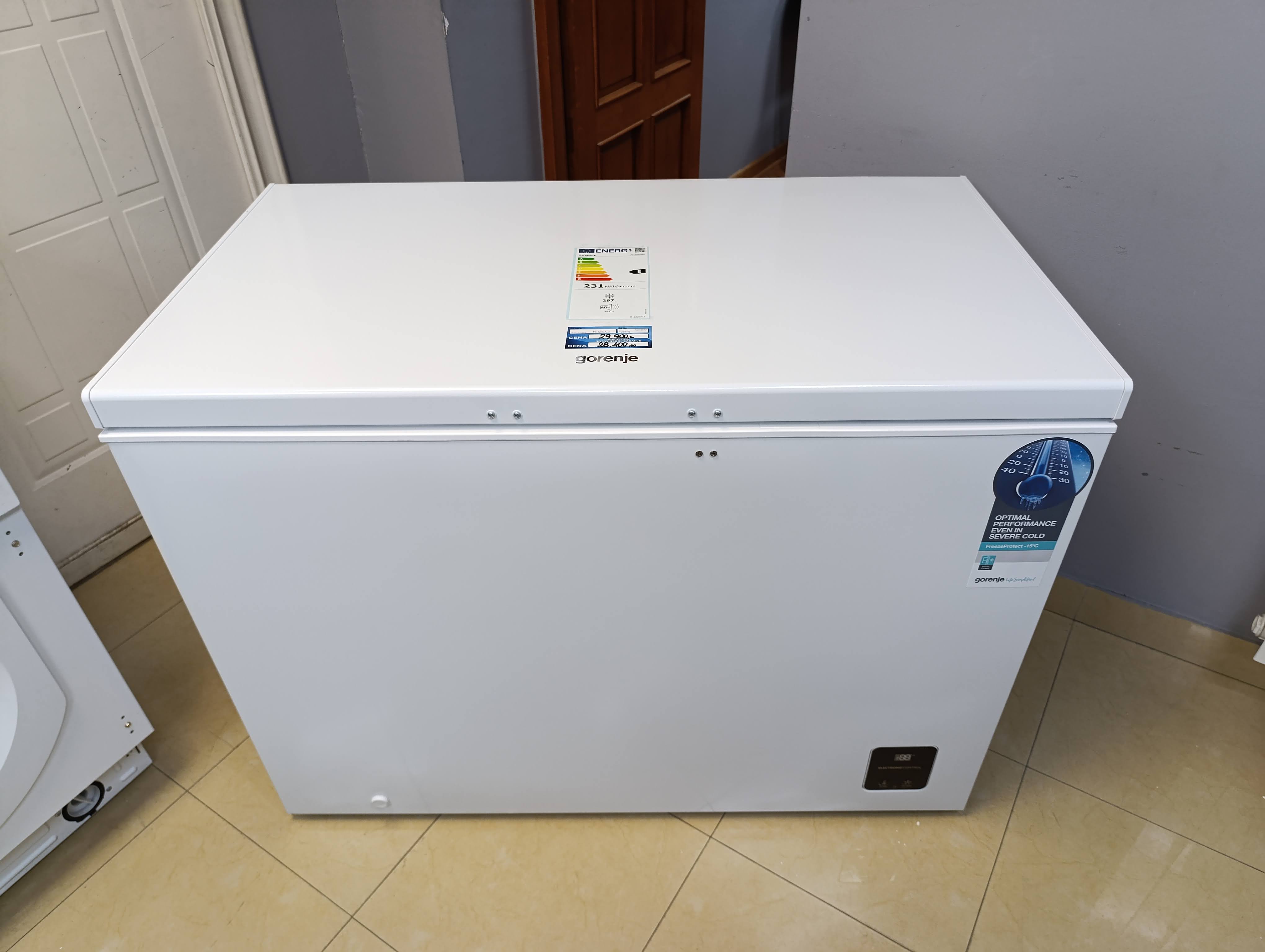 Zamrzivač sandučar Gorenje FH30EAW , 297 litara