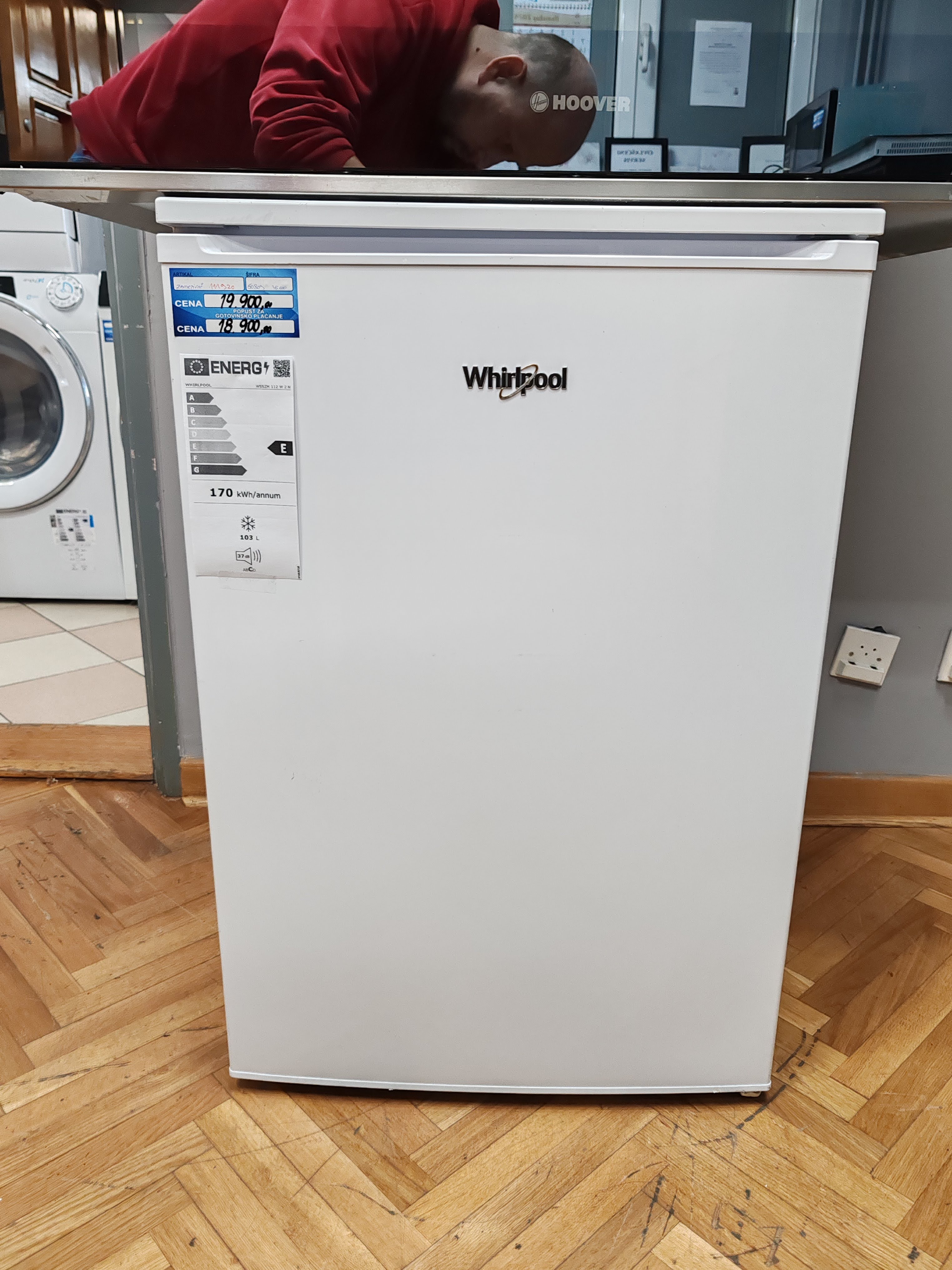 Zamrzivač Whirlpool W55ZM 112W 2 , 103L